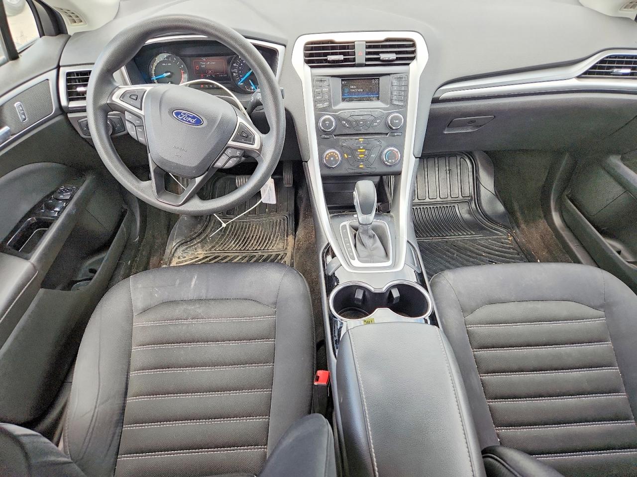 2015 Ford Fusion Se Black vin: 3FA6P0HD6FR128044