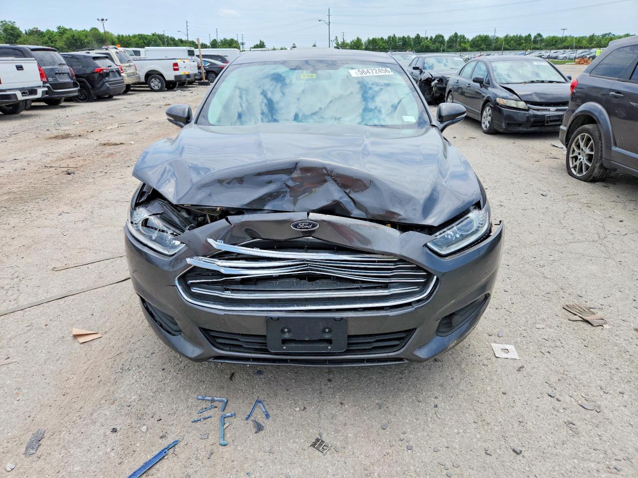 2015 Ford Fusion Se Black vin: 3FA6P0HD6FR128044