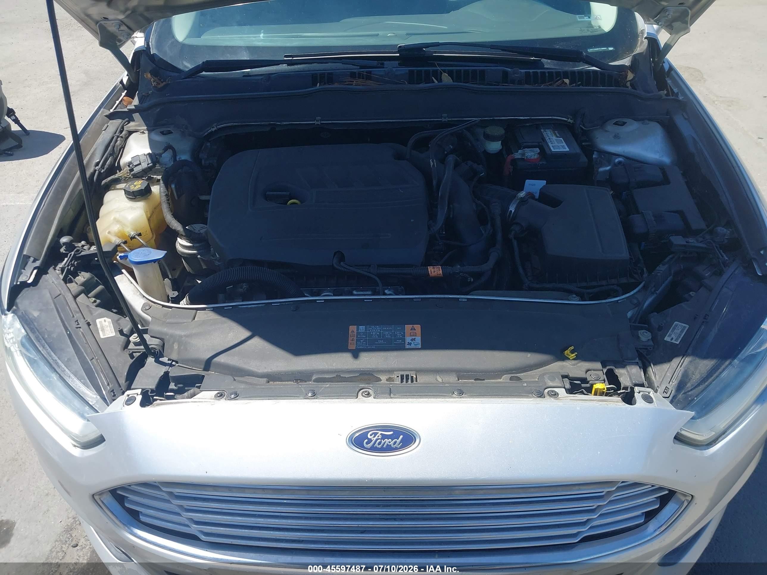 2015 Ford Fusion Se Серый vin: 3FA6P0HD6FR130697