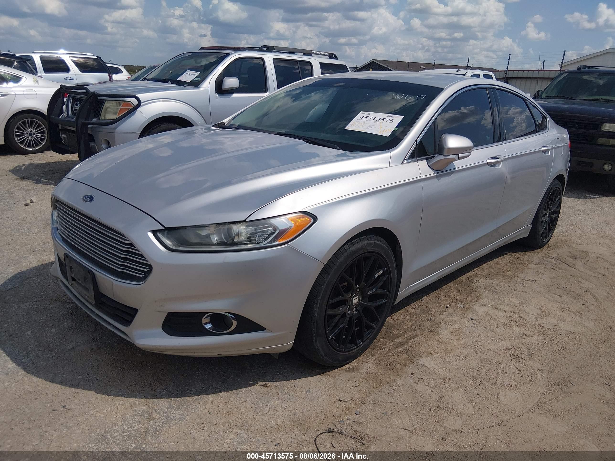 2015 Ford Fusion Se Silver vin: 3FA6P0HD6FR132160