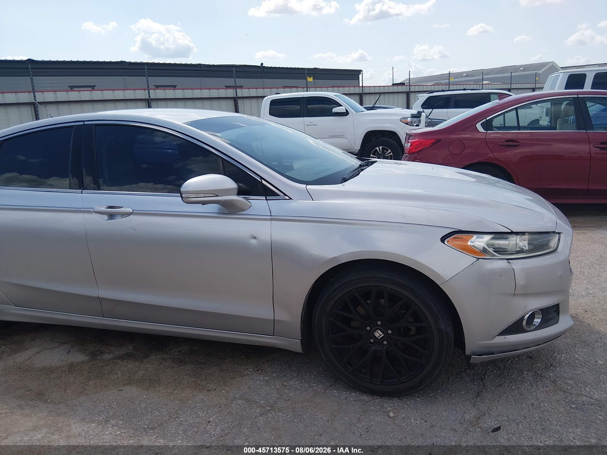 2015 Ford Fusion Se Silver vin: 3FA6P0HD6FR132160