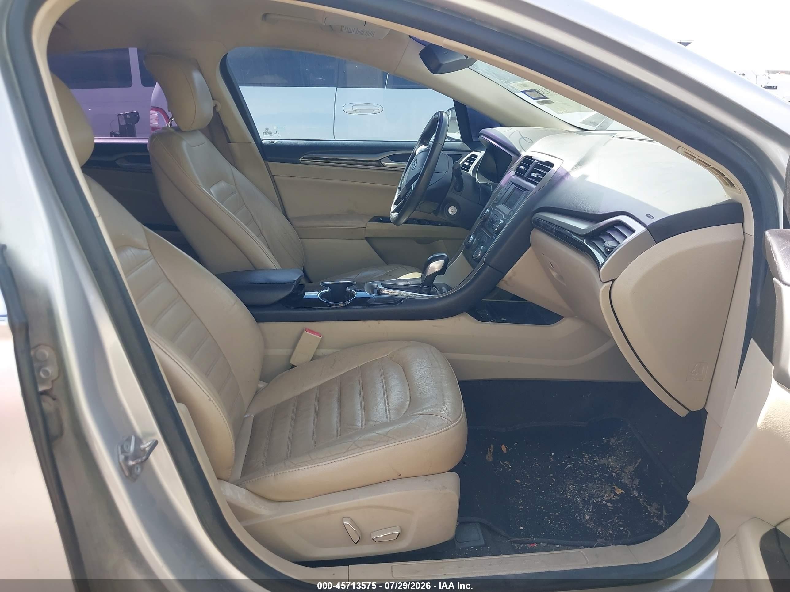2015 Ford Fusion Se Silver vin: 3FA6P0HD6FR132160