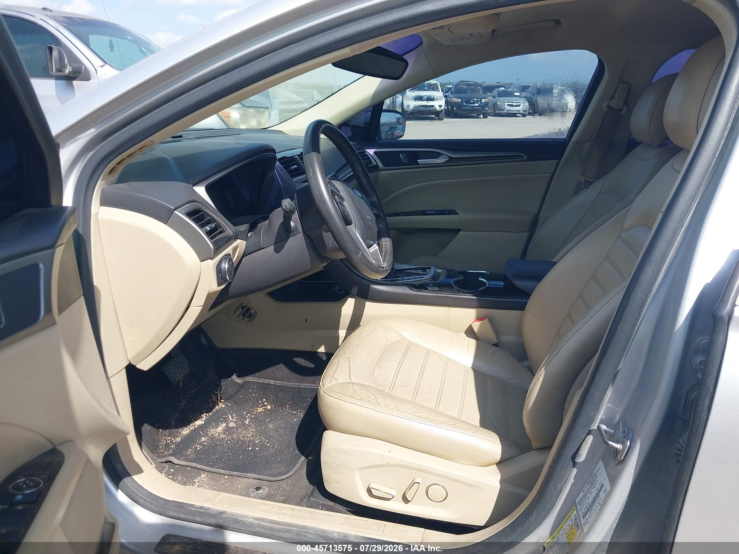 2015 Ford Fusion Se Silver vin: 3FA6P0HD6FR132160
