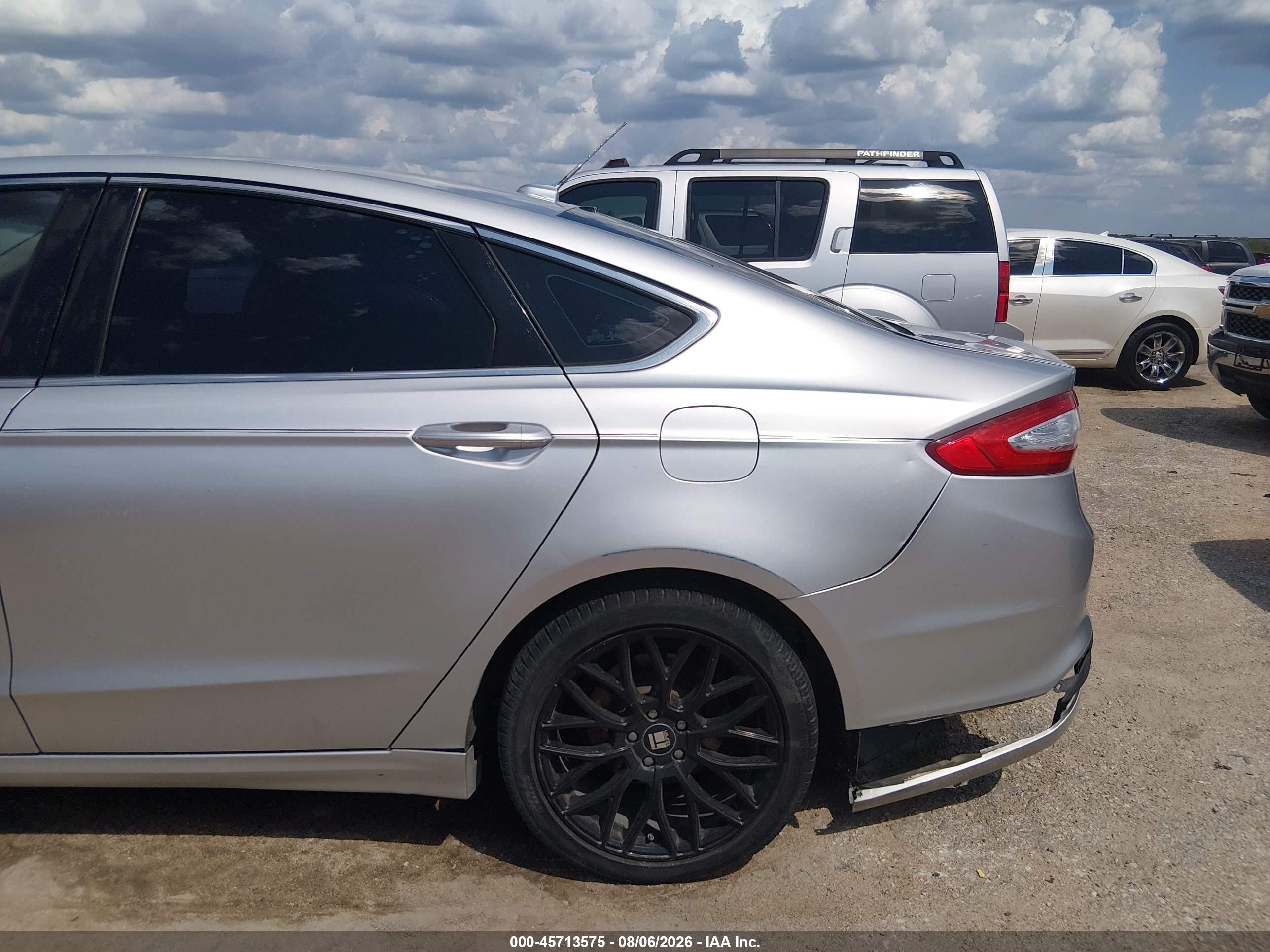 2015 Ford Fusion Se Silver vin: 3FA6P0HD6FR132160