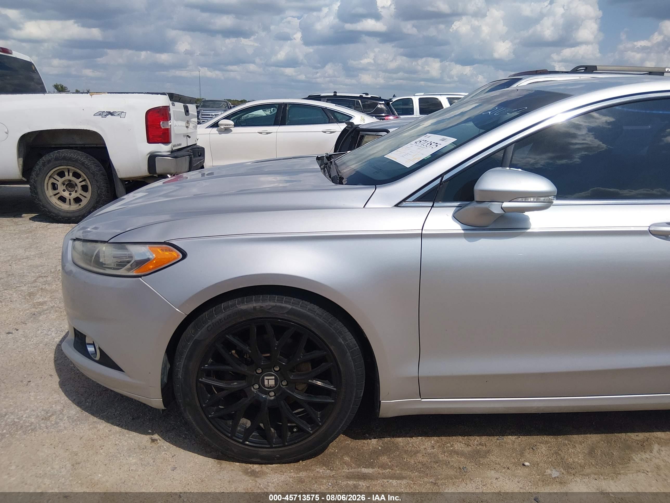 2015 Ford Fusion Se Silver vin: 3FA6P0HD6FR132160