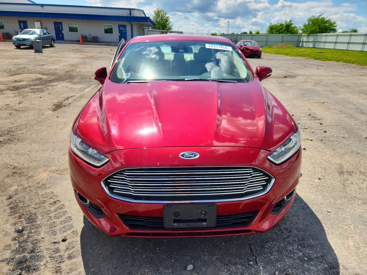 2015 Ford Fusion Se Red vin: 3FA6P0HD6FR242920