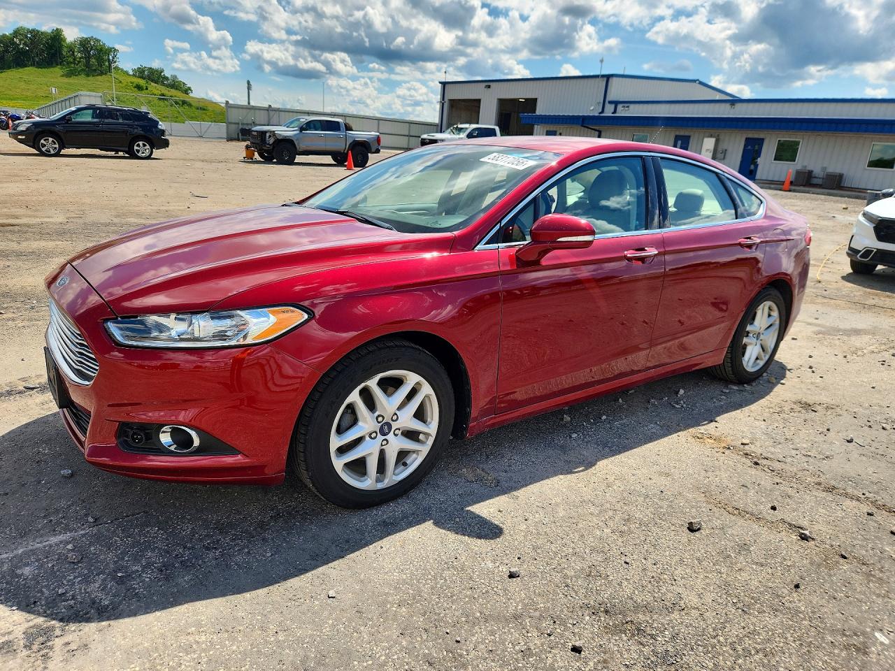2015 Ford Fusion Se Red vin: 3FA6P0HD6FR242920