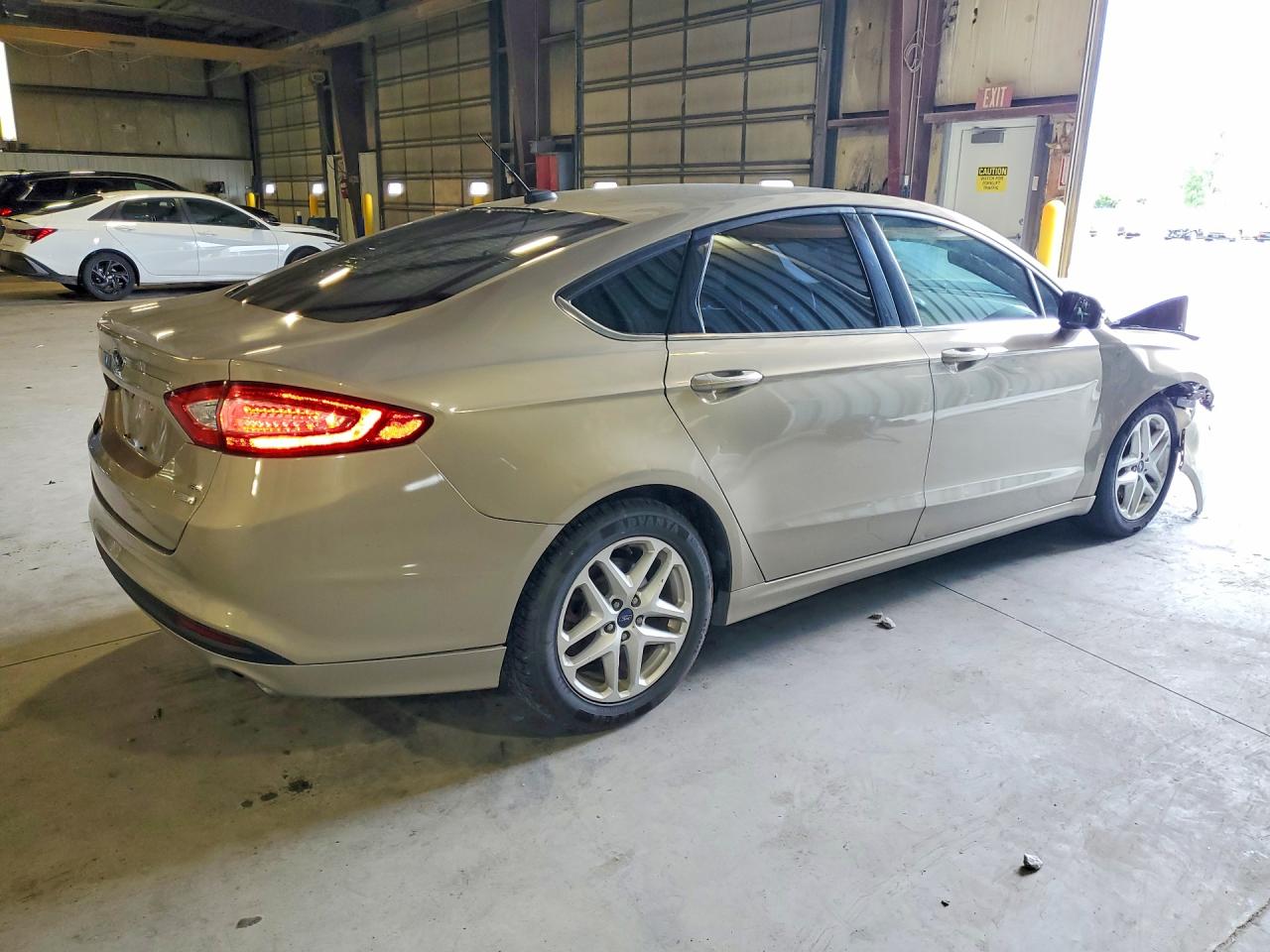 2015 Ford Fusion Se Tan vin: 3FA6P0HD6FR244635