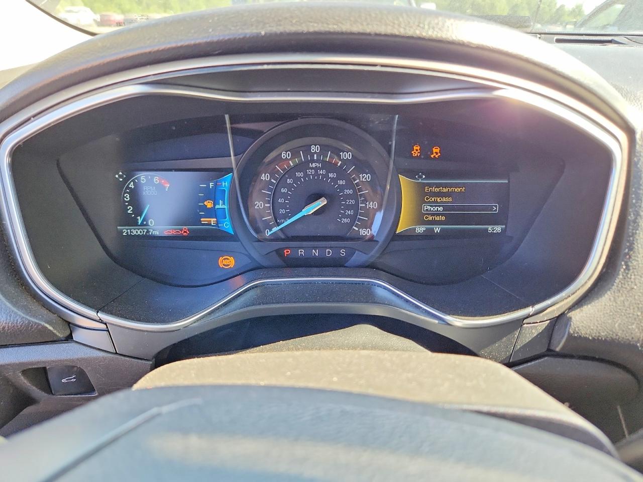 2015 Ford Fusion Se Gray vin: 3FA6P0HD6FR256588