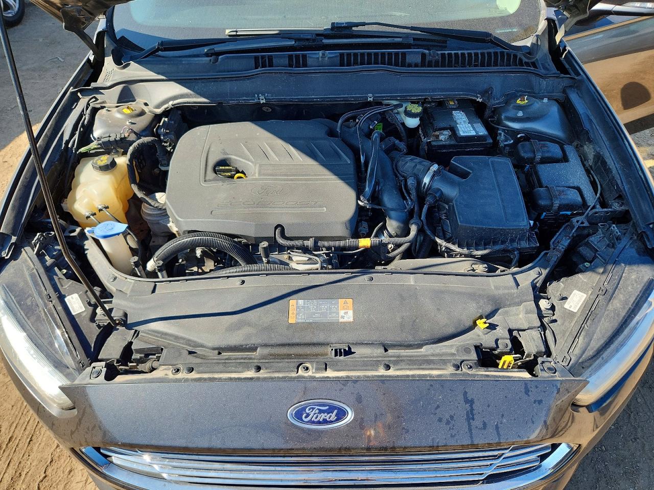 2015 Ford Fusion Se Gray vin: 3FA6P0HD6FR256588
