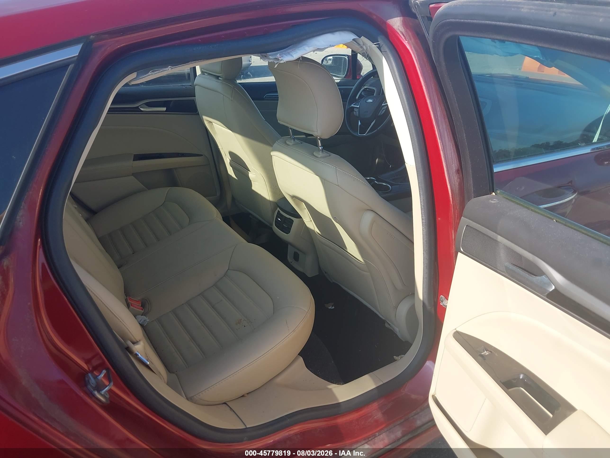 2016 Ford Fusion Se Red vin: 3FA6P0HD6GR299345