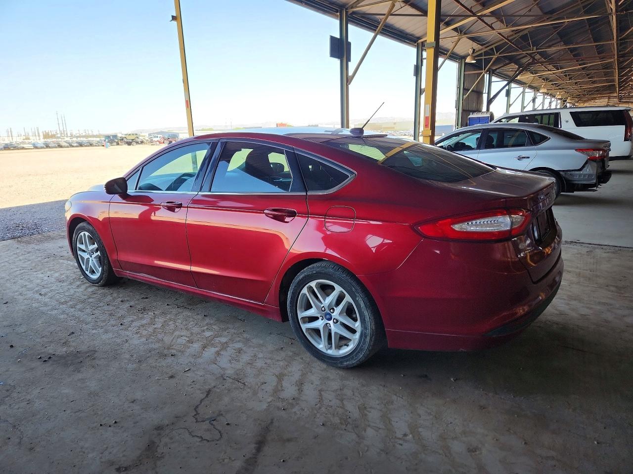 2016 Ford Fusion Se Burgundy vin: 3FA6P0HD6GR385707