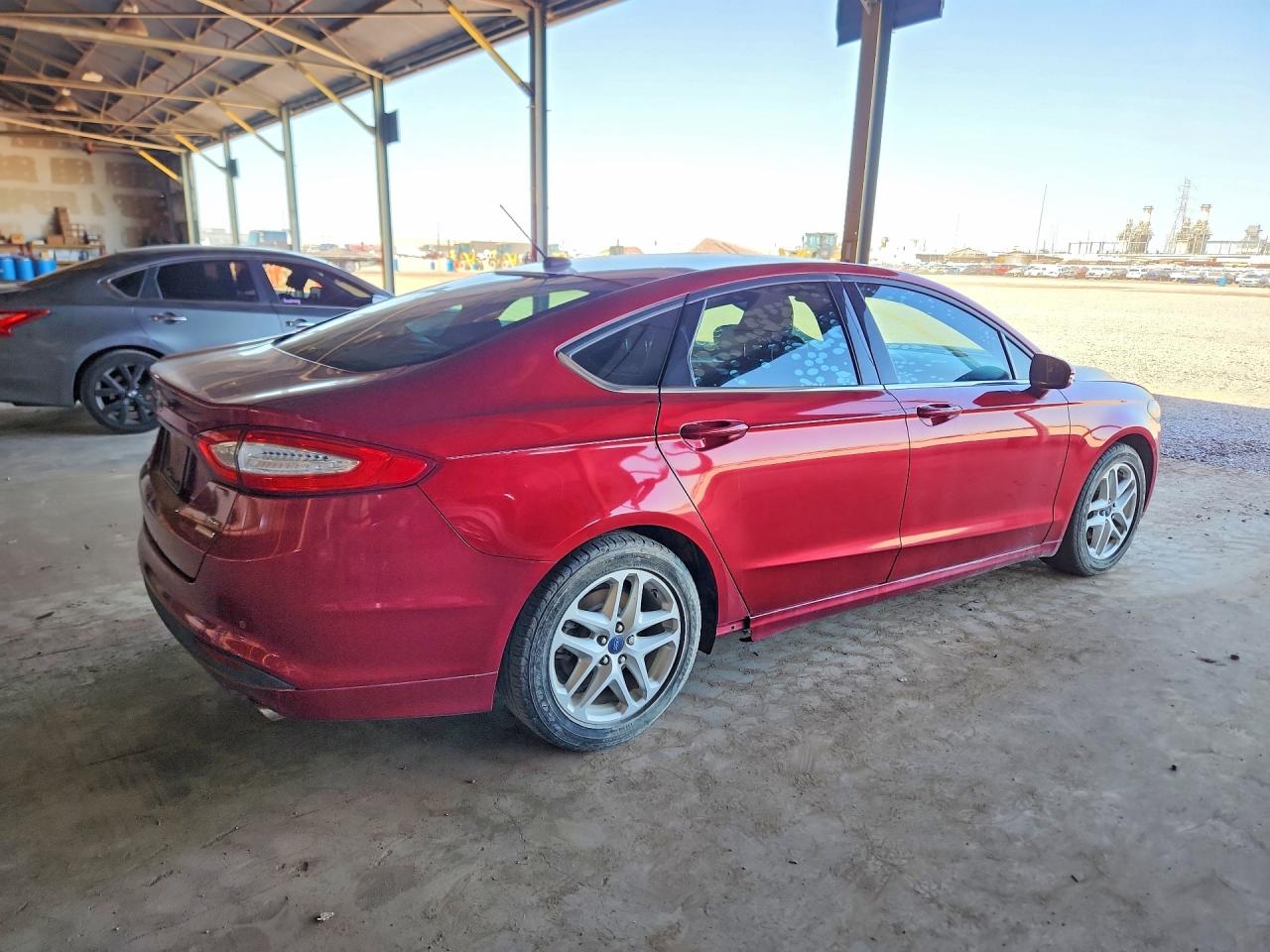 2016 Ford Fusion Se Burgundy vin: 3FA6P0HD6GR385707