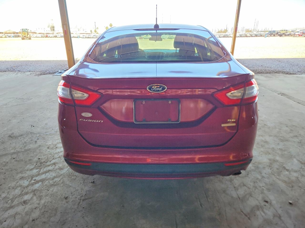 2016 Ford Fusion Se Burgundy vin: 3FA6P0HD6GR385707