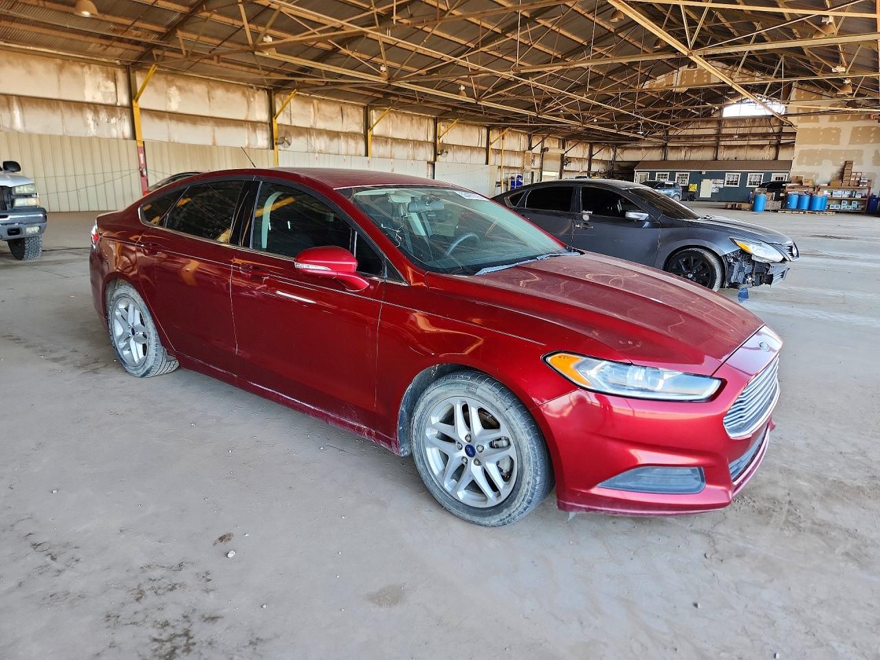 2016 Ford Fusion Se Burgundy vin: 3FA6P0HD6GR385707