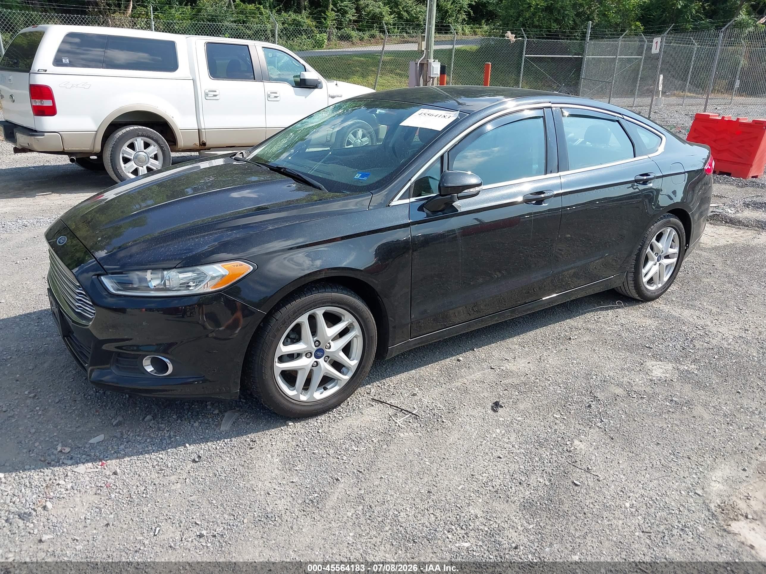 2014 Ford Fusion Se Black vin: 3FA6P0HD7ER142985