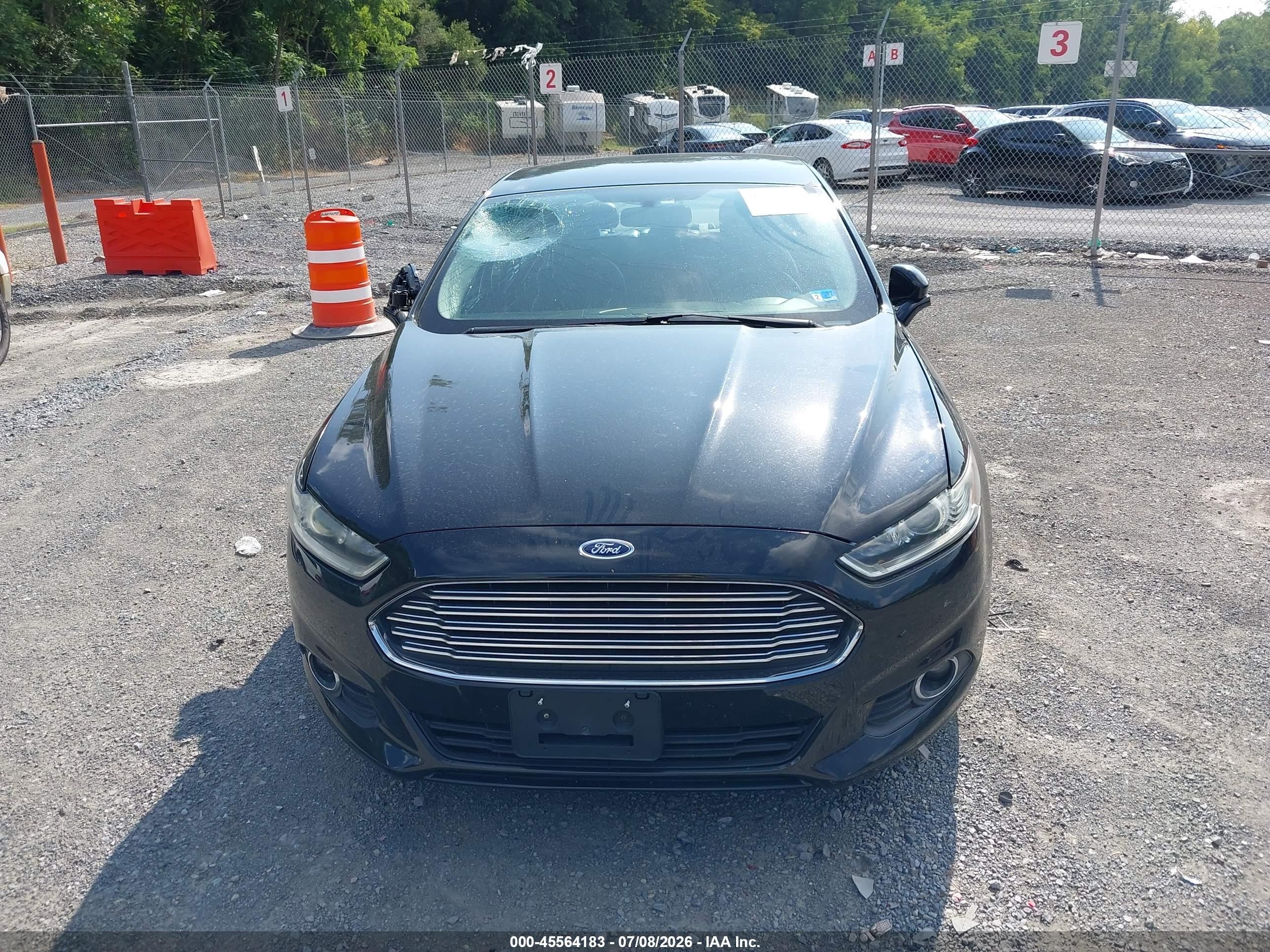 2014 Ford Fusion Se Black vin: 3FA6P0HD7ER142985