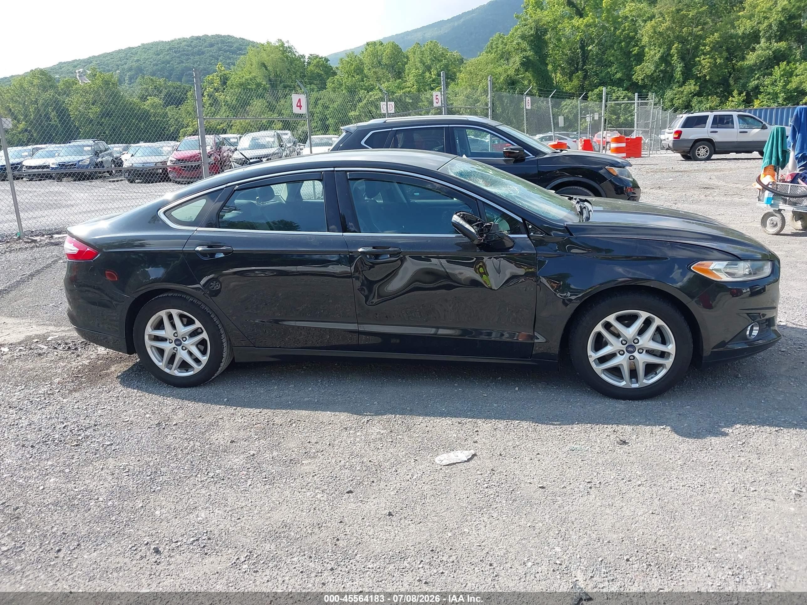 2014 Ford Fusion Se Black vin: 3FA6P0HD7ER142985
