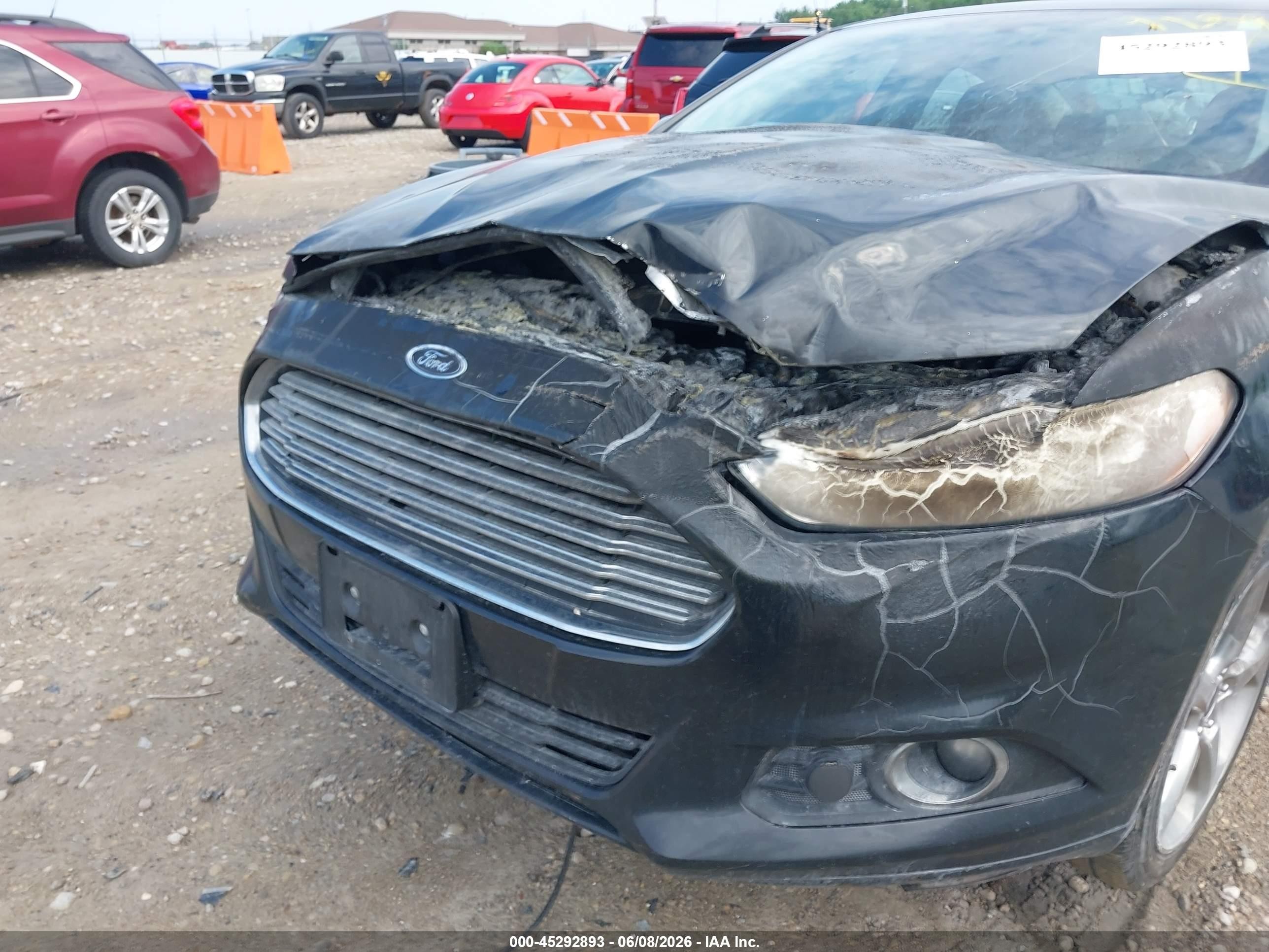 2014 Ford Fusion Se Black vin: 3FA6P0HD7ER147507