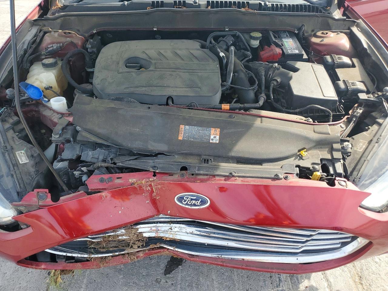 2014 Ford Fusion Se Red vin: 3FA6P0HD7ER154845