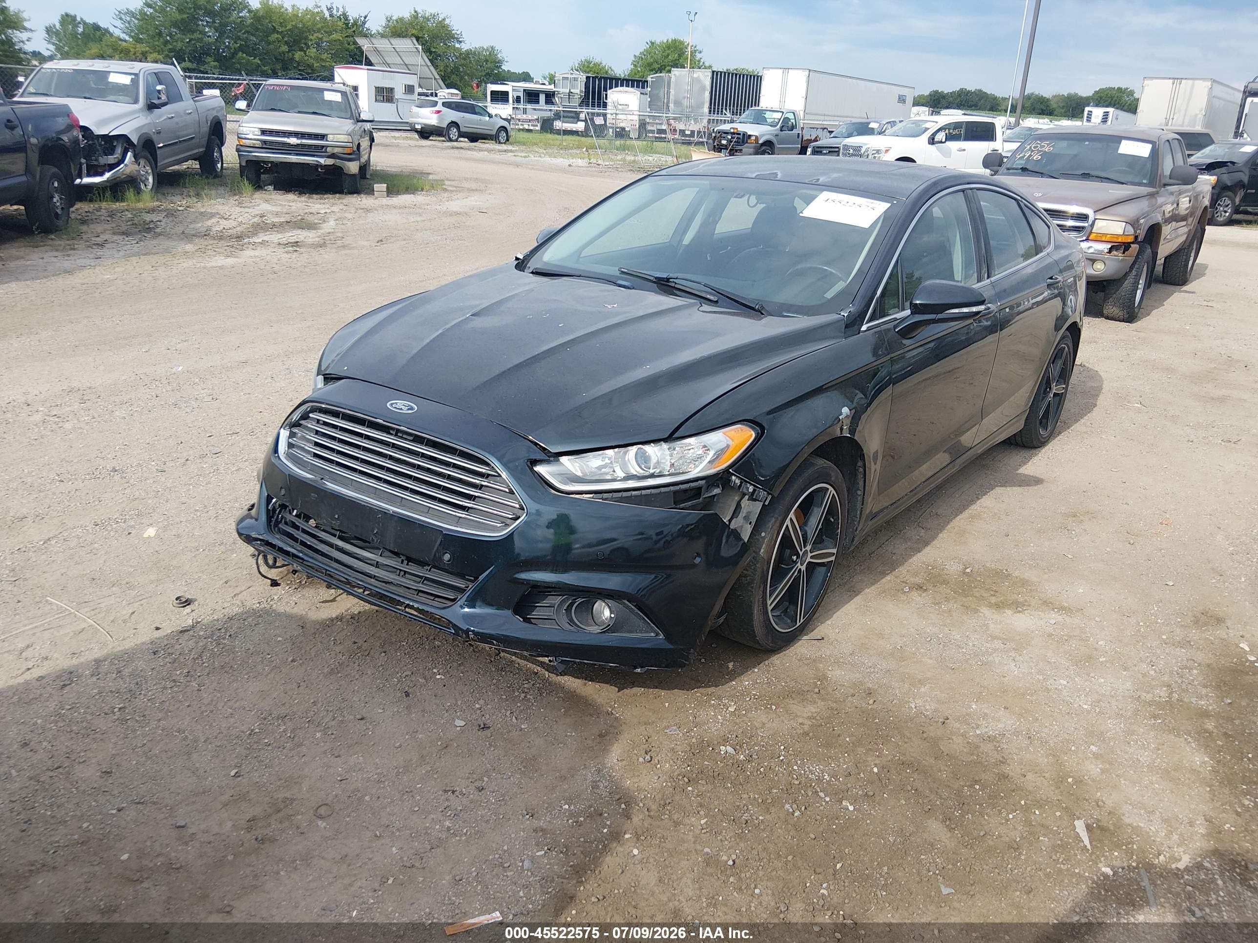 2014 Ford Fusion Se Black vin: 3FA6P0HD7ER155901