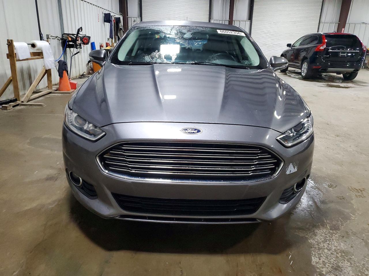 2014 Ford Fusion Se Gray vin: 3FA6P0HD7ER155946