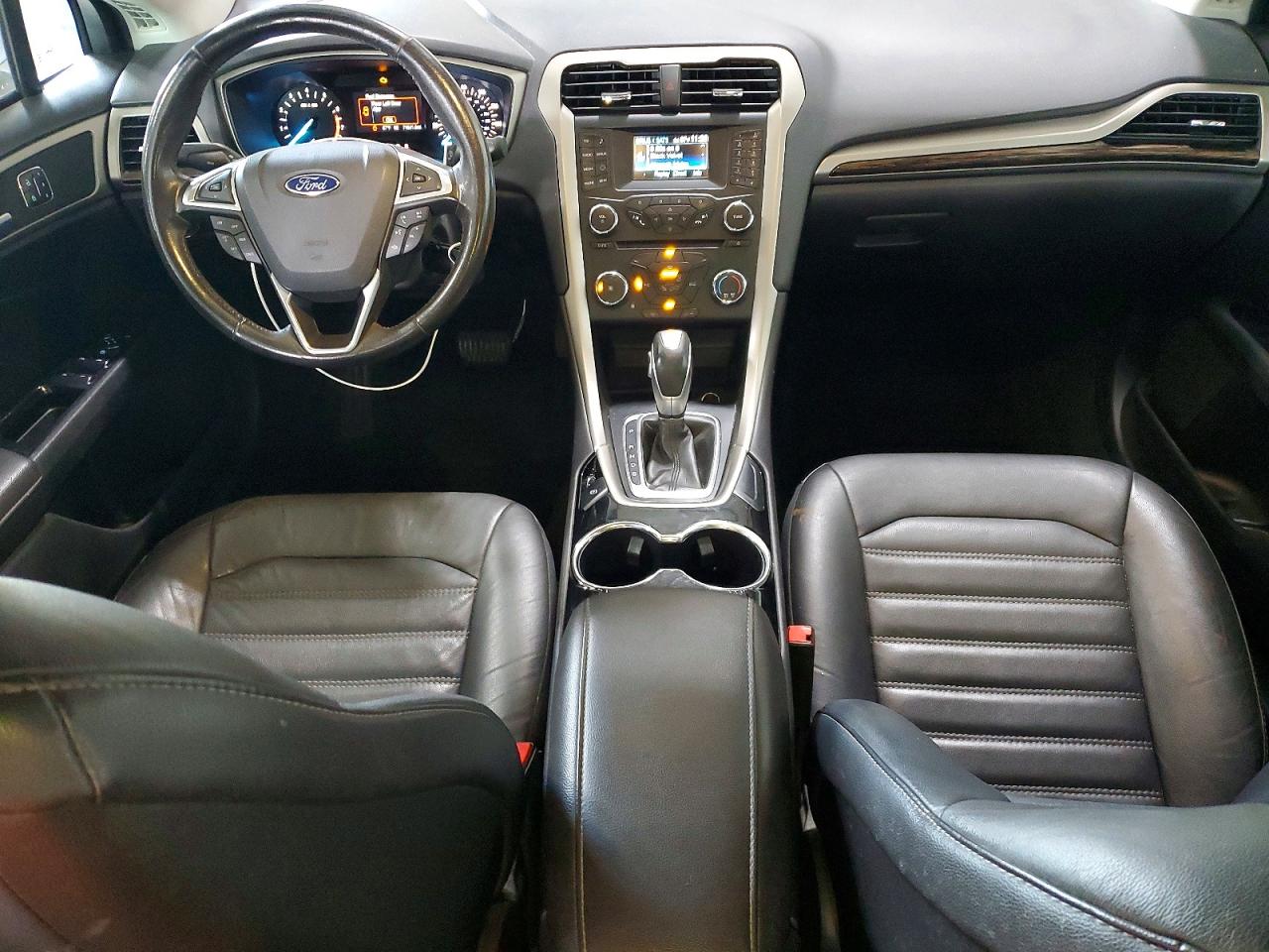 2014 Ford Fusion Se Gray vin: 3FA6P0HD7ER155946