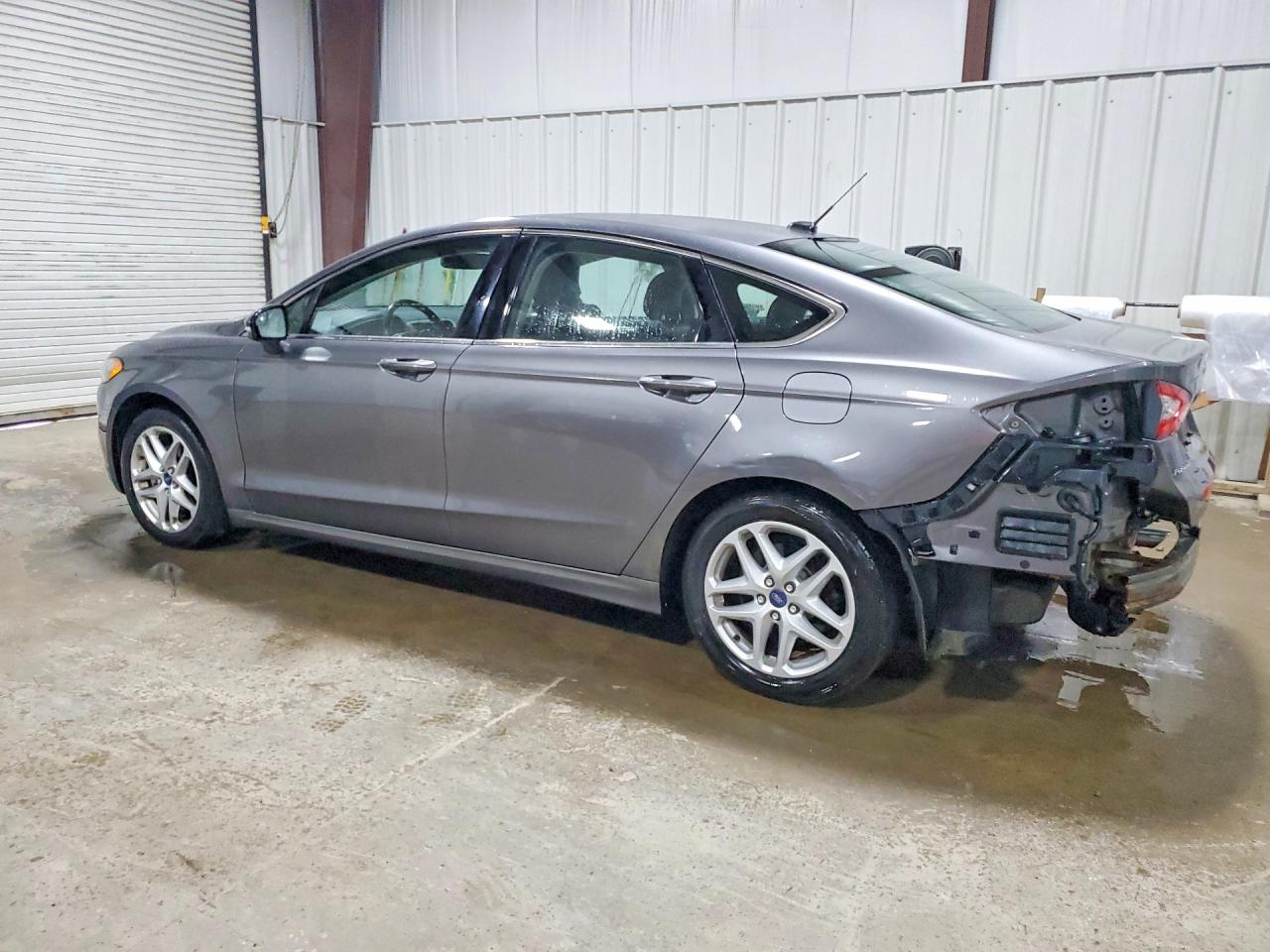 2014 Ford Fusion Se Gray vin: 3FA6P0HD7ER155946