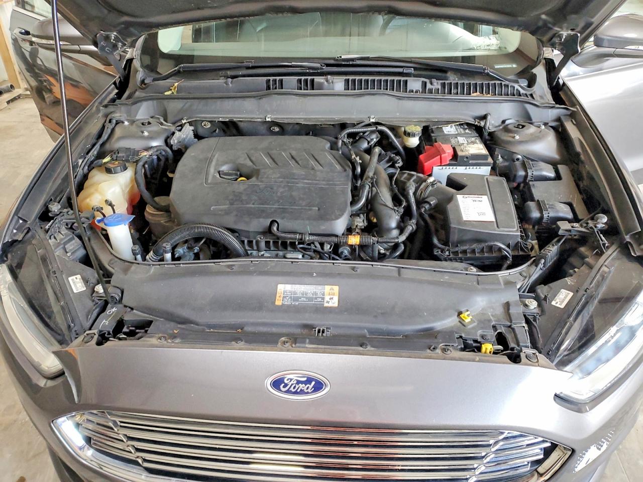 2014 Ford Fusion Se Gray vin: 3FA6P0HD7ER155946
