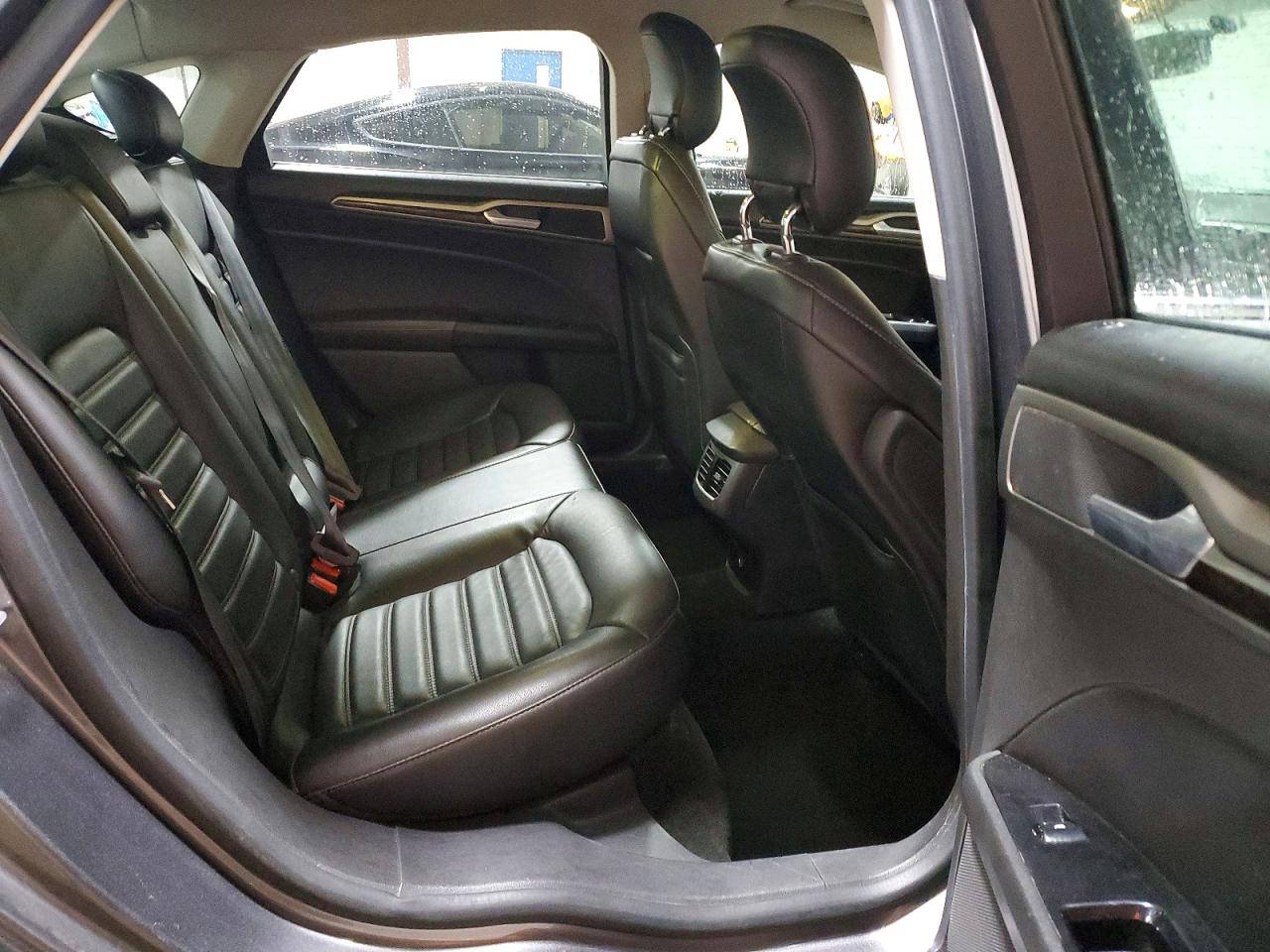 2014 Ford Fusion Se Gray vin: 3FA6P0HD7ER155946