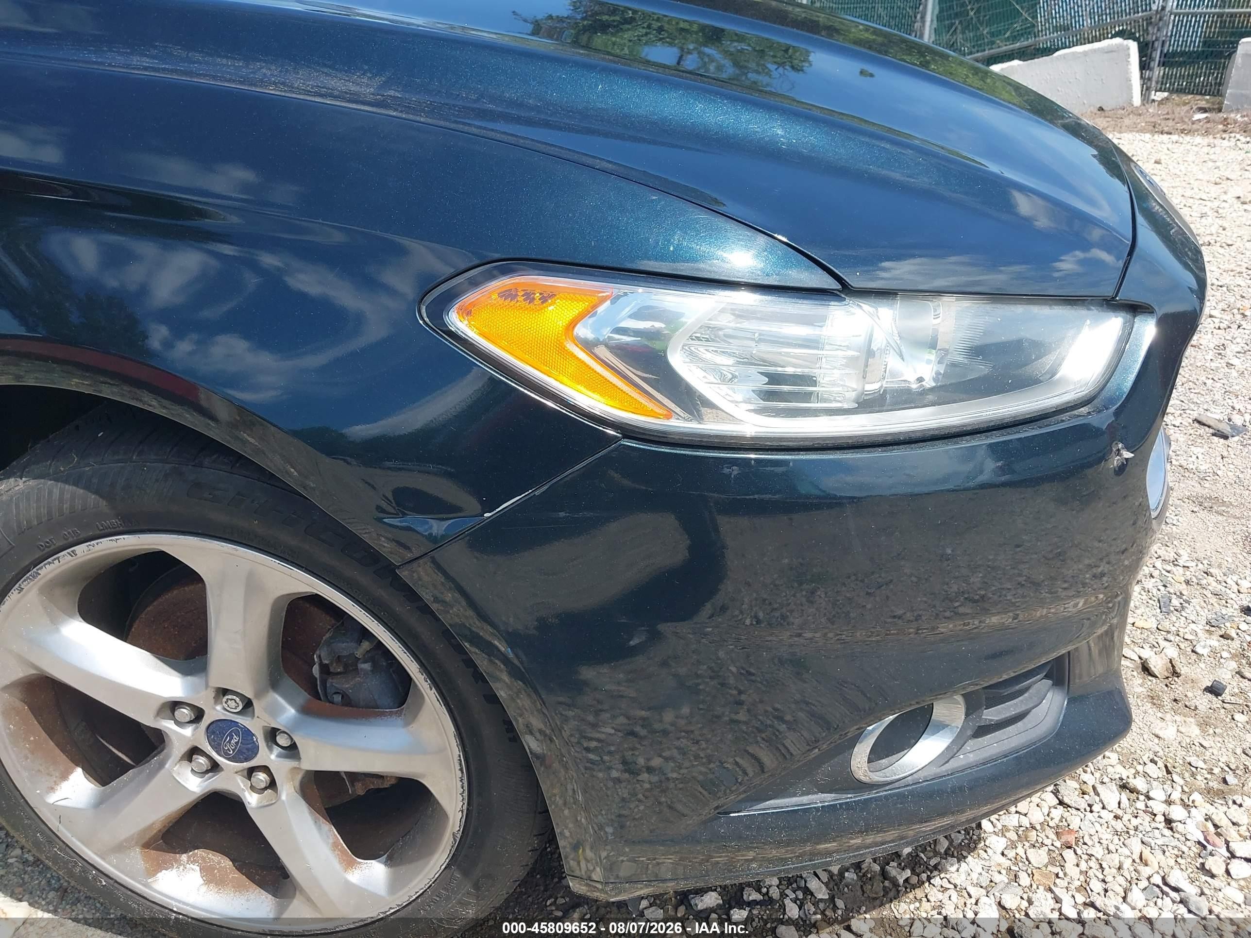 2014 Ford Fusion Se Black vin: 3FA6P0HD7ER174125