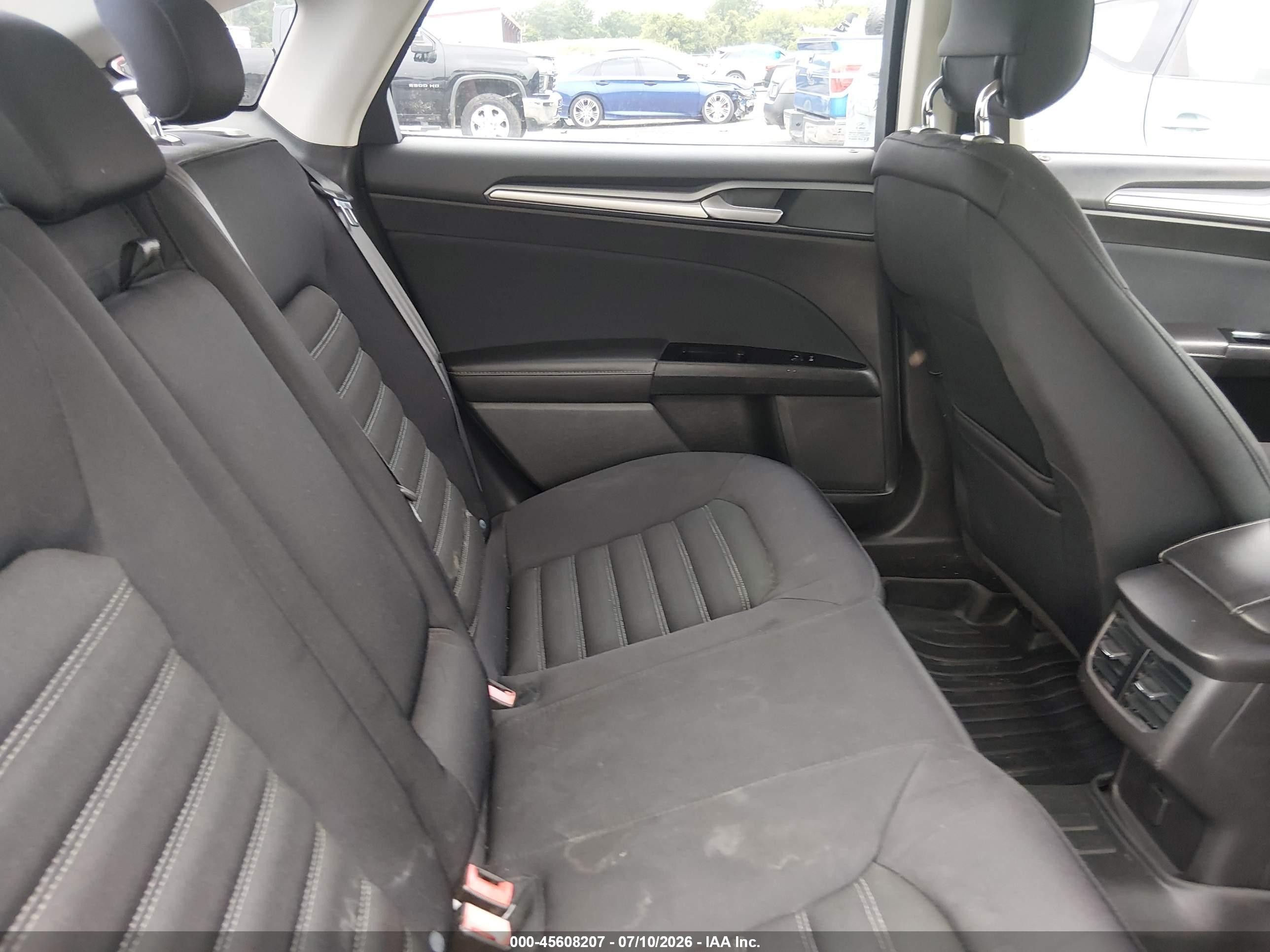 2014 Ford Fusion Se White vin: 3FA6P0HD7ER183312