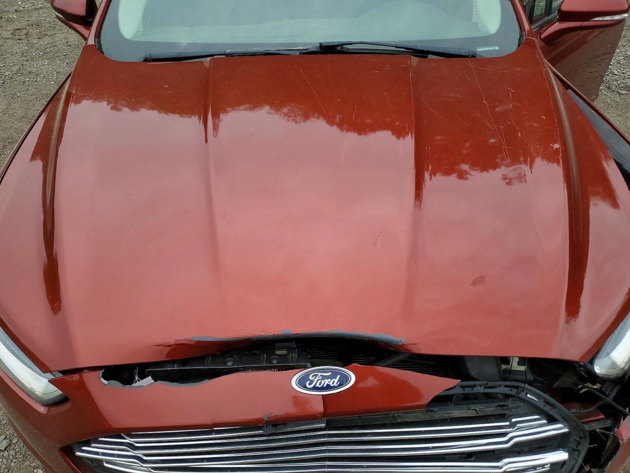 2014 Ford Fusion Se Red vin: 3FA6P0HD7ER195721