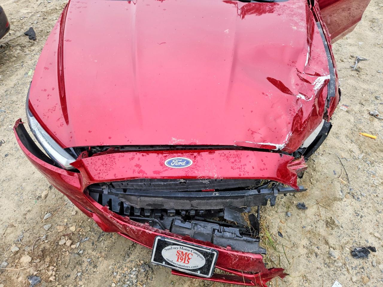 2014 Ford Fusion Se Red vin: 3FA6P0HD7ER198022