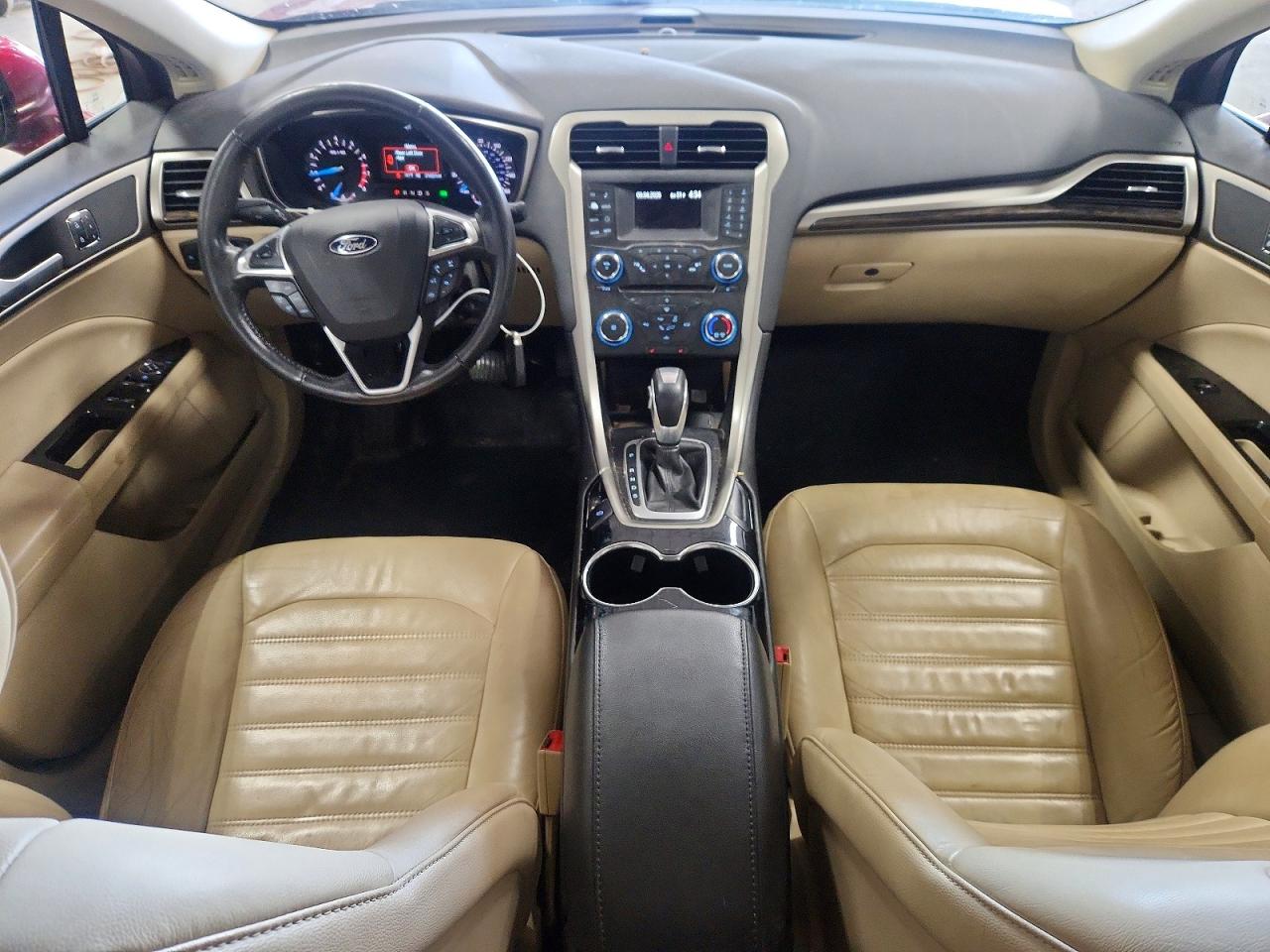 2014 Ford Fusion Se Red vin: 3FA6P0HD7ER231844