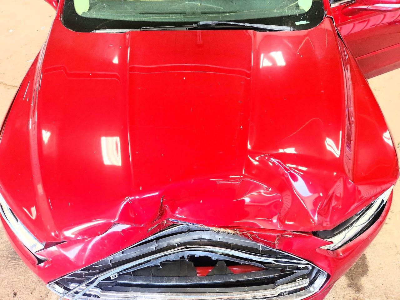 2014 Ford Fusion Se Red vin: 3FA6P0HD7ER231844