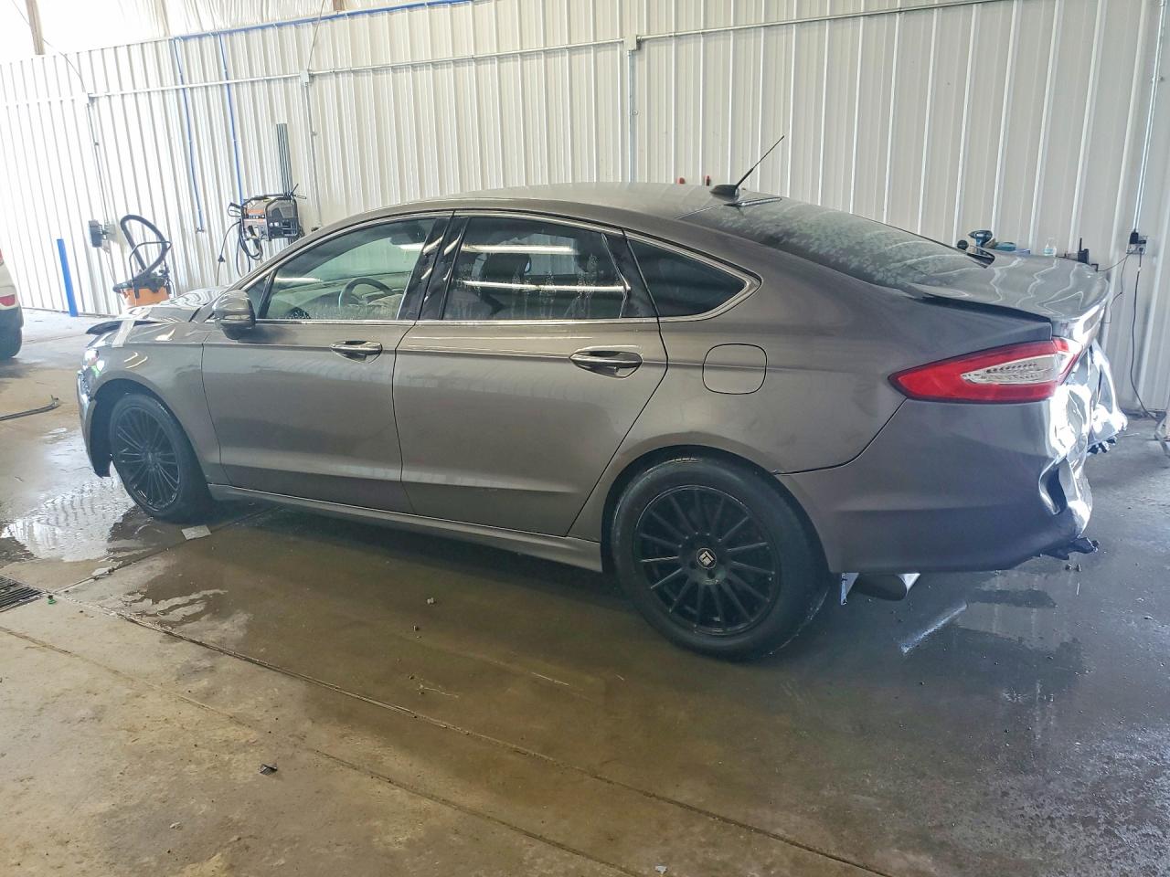 2014 Ford Fusion Se Серый vin: 3FA6P0HD7ER288268