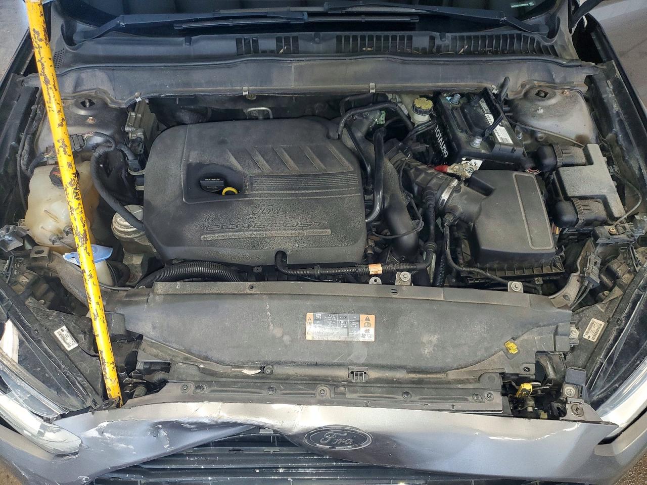 2014 Ford Fusion Se Серый vin: 3FA6P0HD7ER288268