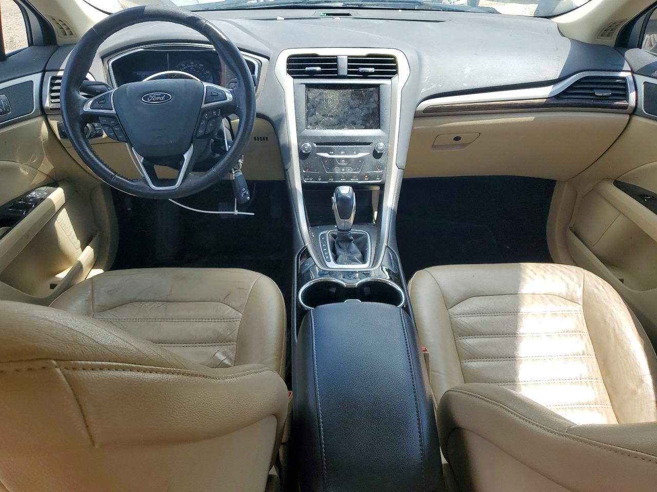 2014 Ford Fusion Se White vin: 3FA6P0HD7ER298427