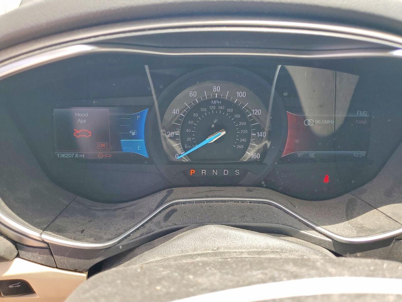 2014 Ford Fusion Se White vin: 3FA6P0HD7ER298427