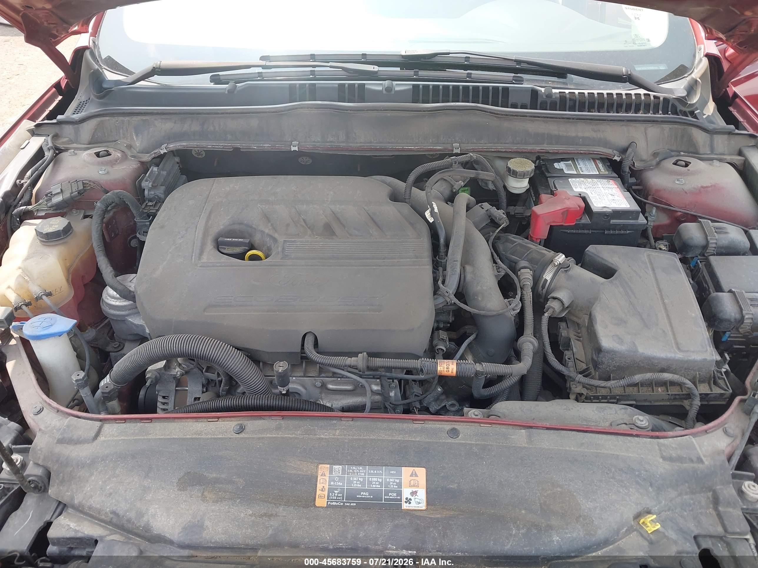 2014 Ford Fusion Se Red vin: 3FA6P0HD7ER305151