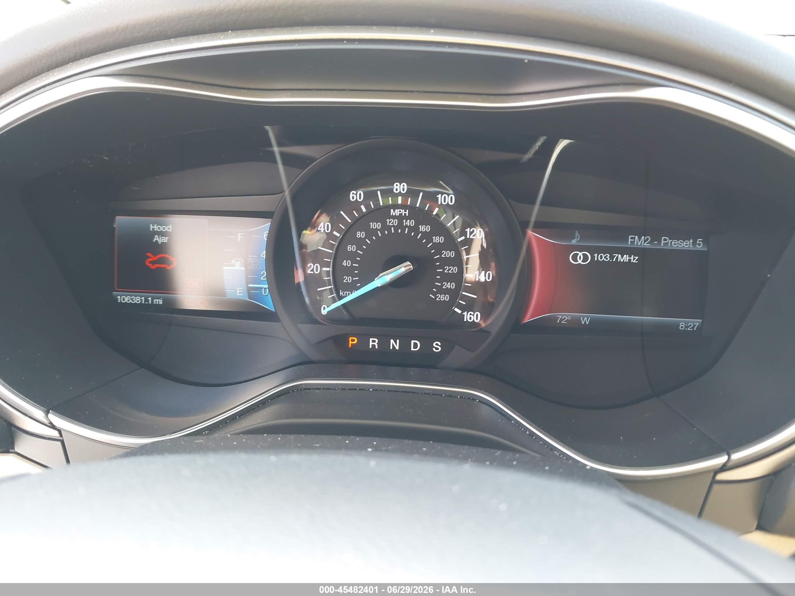 2014 Ford Fusion Se White vin: 3FA6P0HD7ER317204