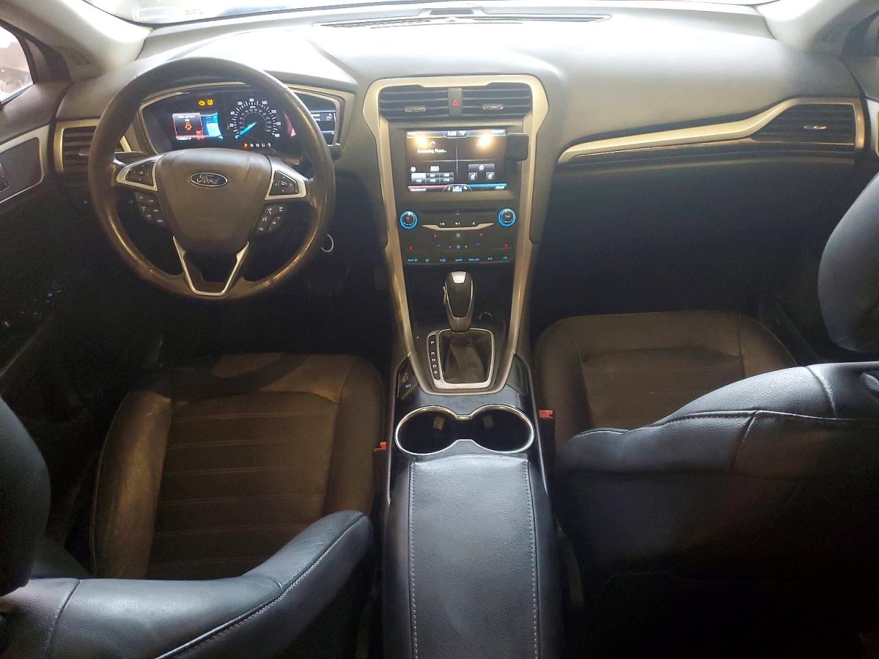 2014 Ford Fusion Se White vin: 3FA6P0HD7ER336920