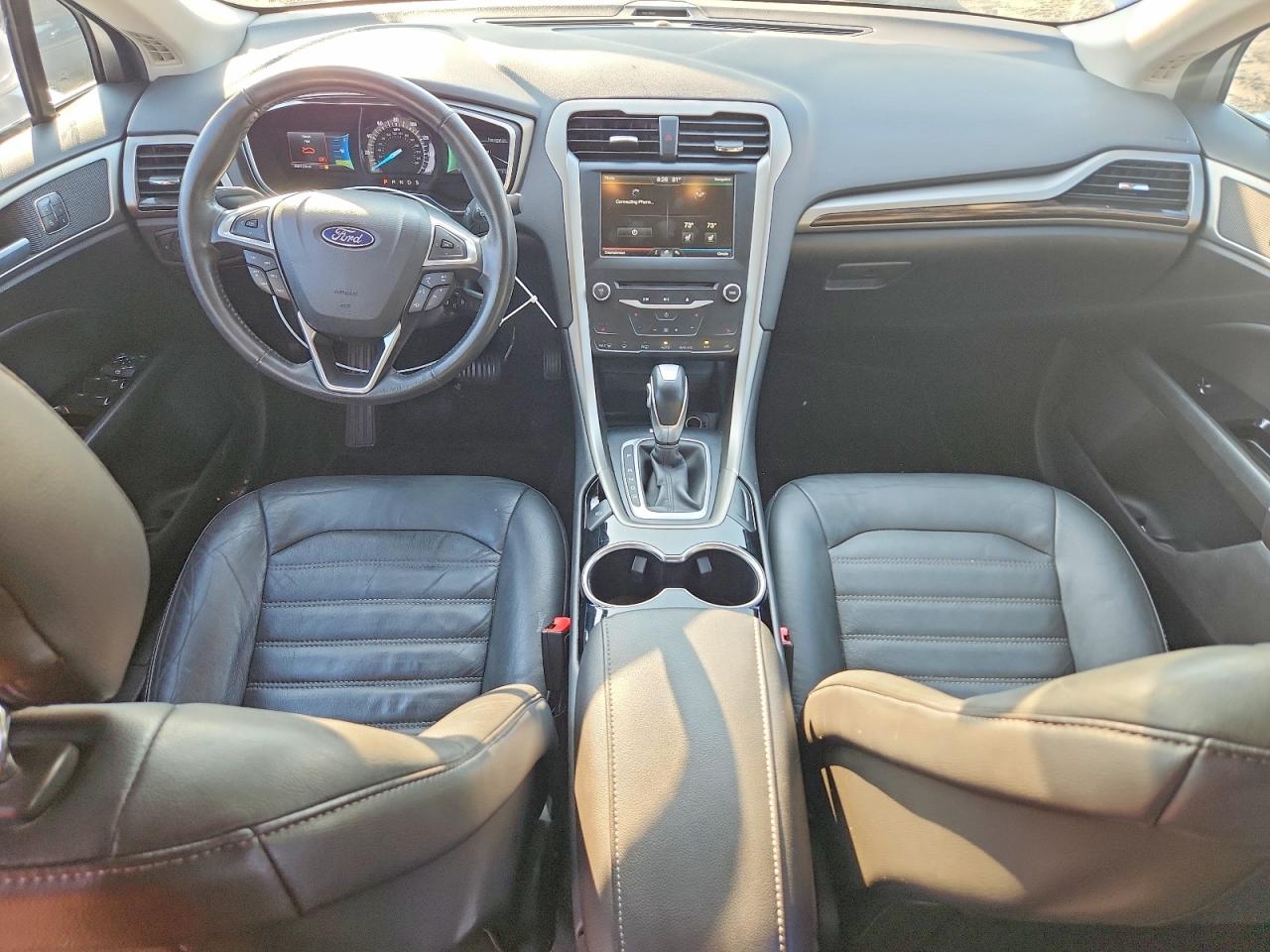 2014 Ford Fusion Se White vin: 3FA6P0HD7ER385499