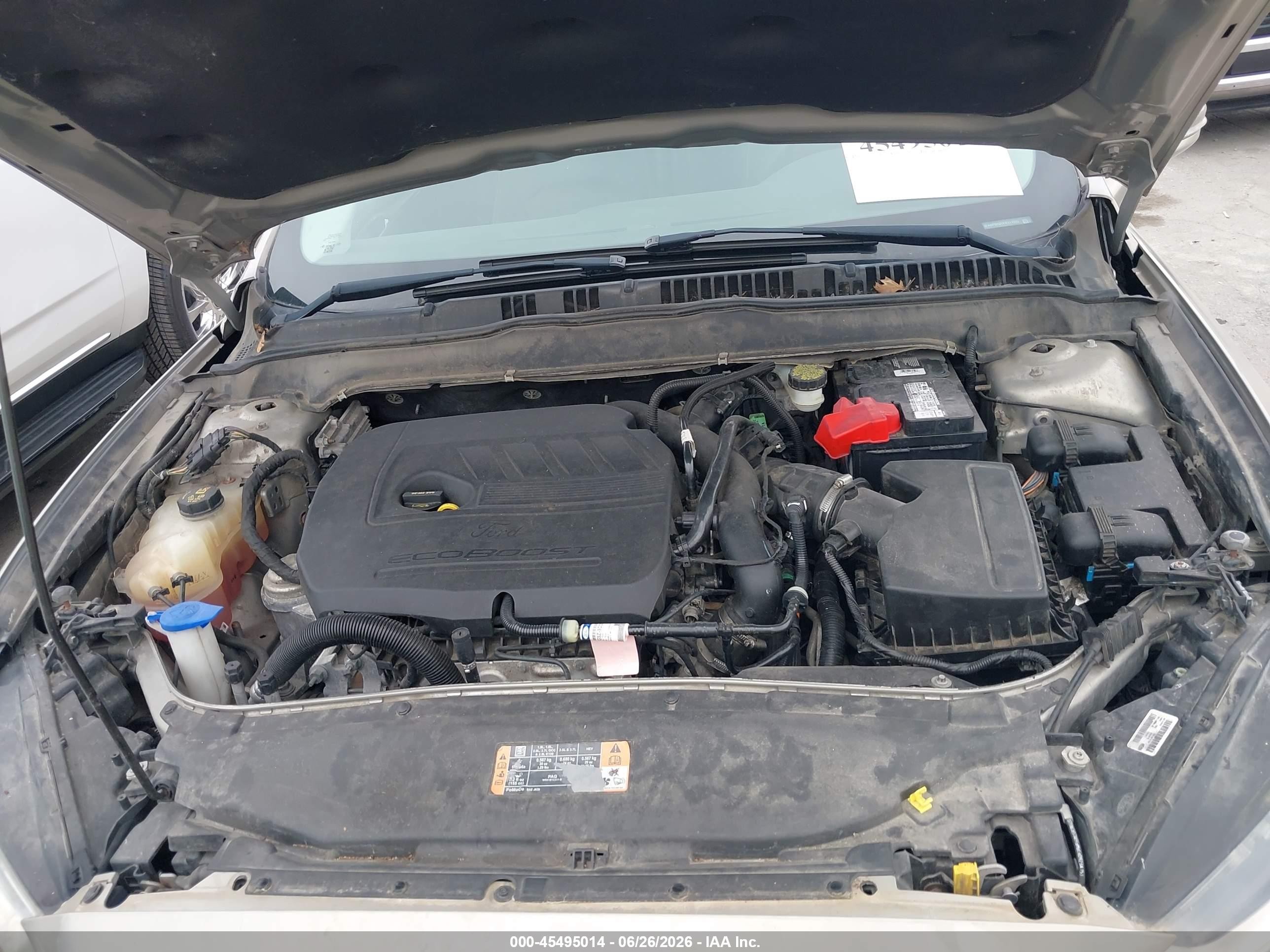 2015 Ford Fusion Se Beige vin: 3FA6P0HD7FR111995