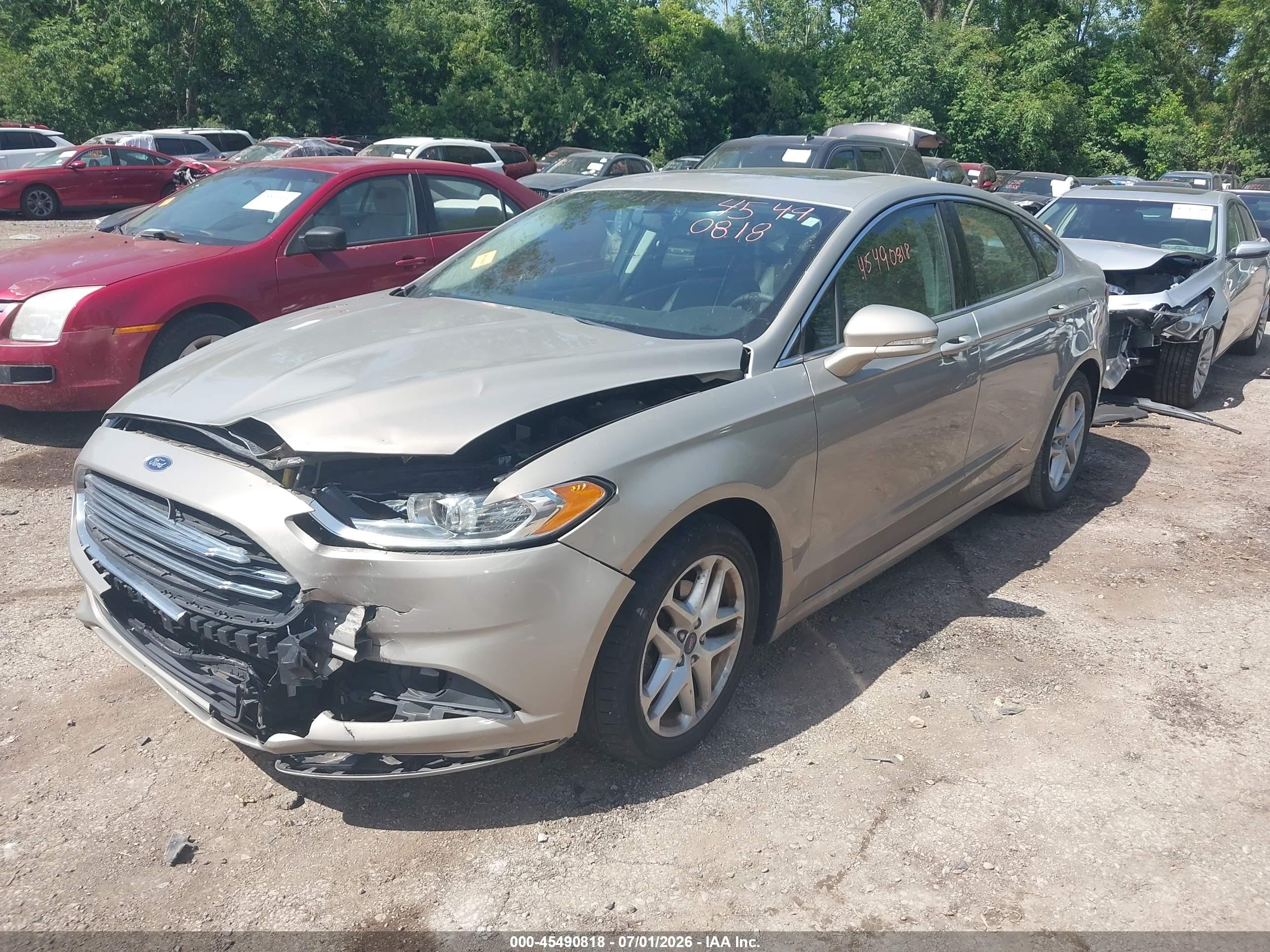 2015 Ford Fusion Se Gold vin: 3FA6P0HD7FR116615