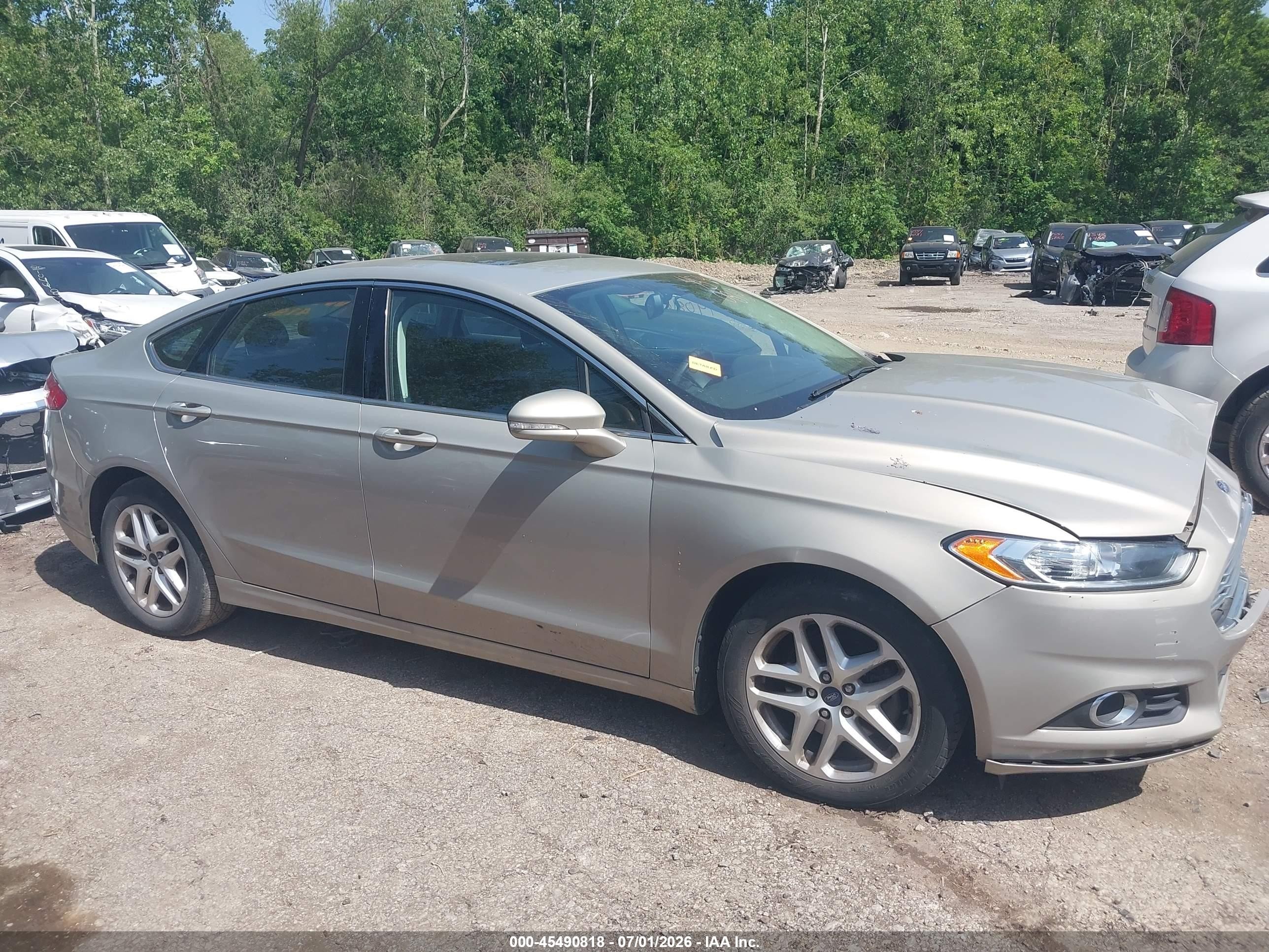 2015 Ford Fusion Se Gold vin: 3FA6P0HD7FR116615