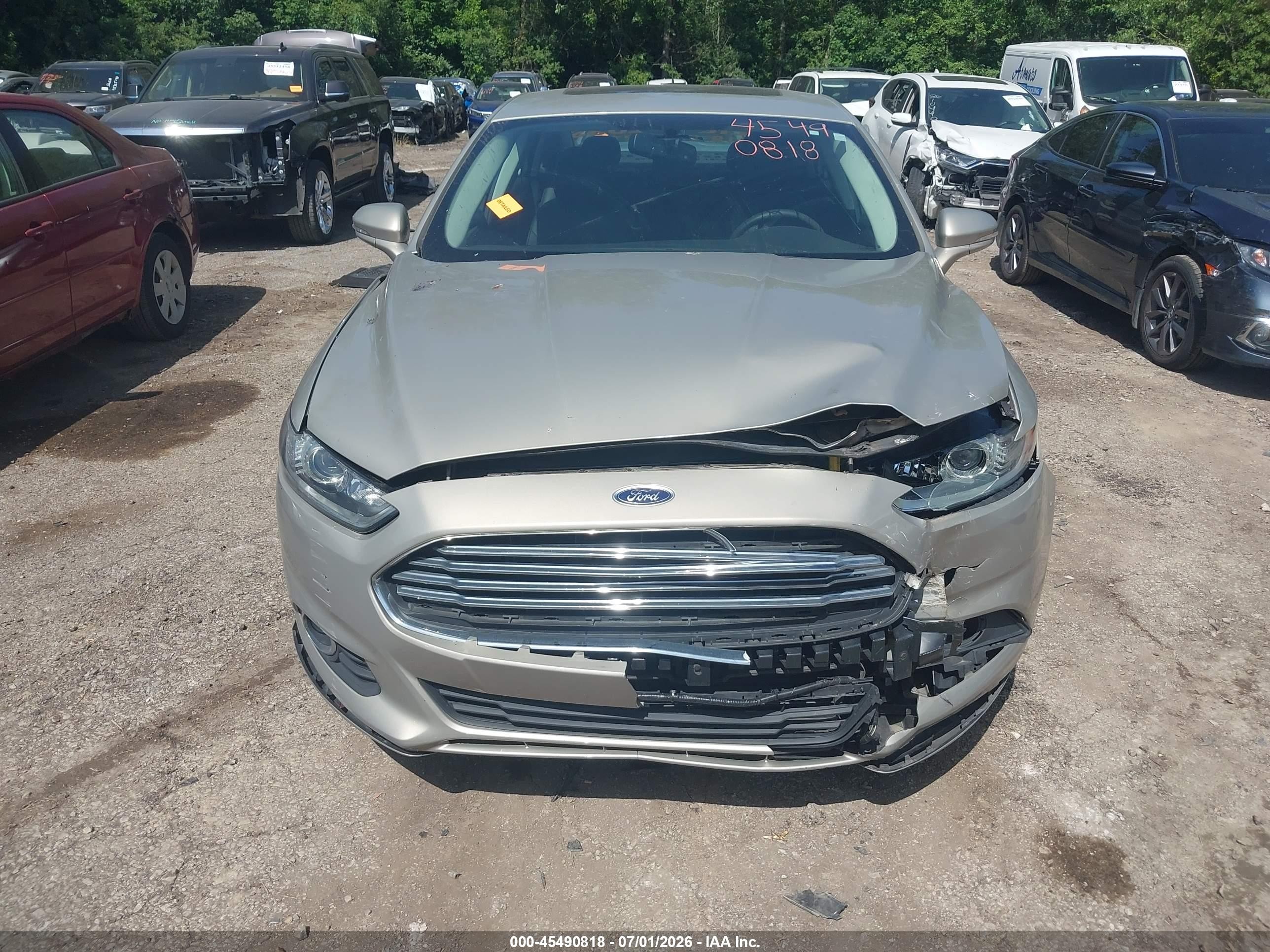 2015 Ford Fusion Se Gold vin: 3FA6P0HD7FR116615
