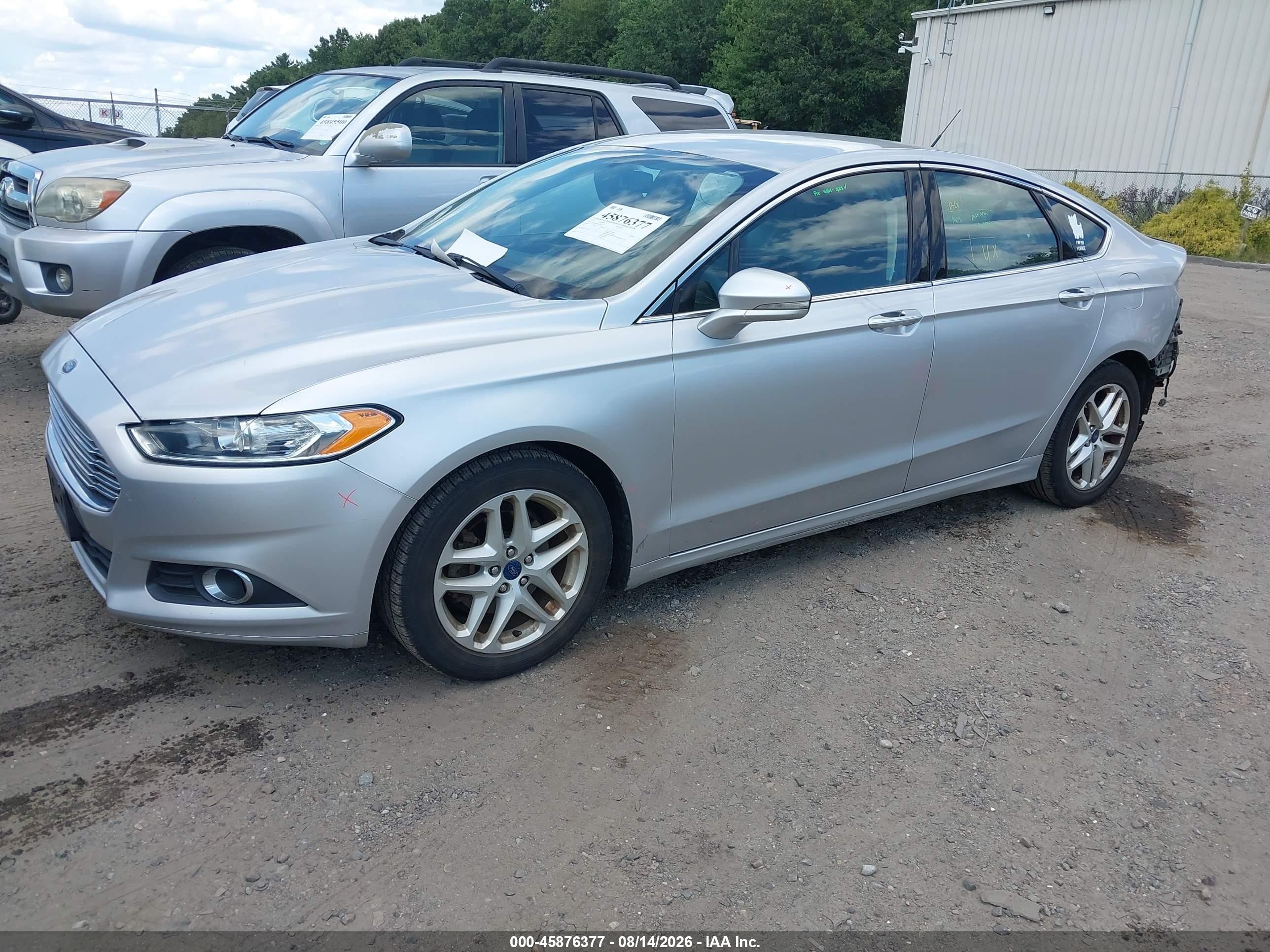 2015 Ford Fusion Se Silver vin: 3FA6P0HD7FR138551