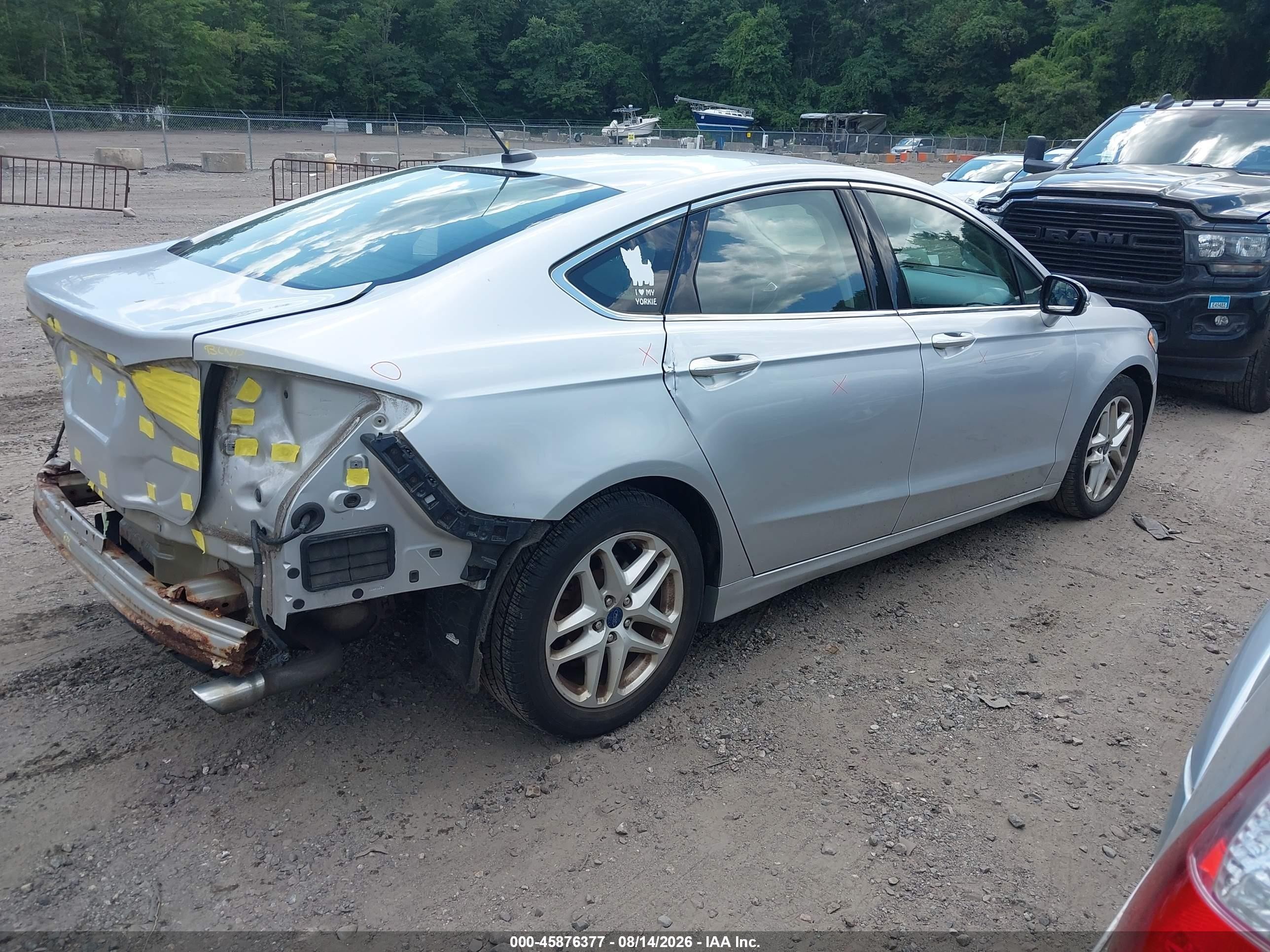 2015 Ford Fusion Se Silver vin: 3FA6P0HD7FR138551